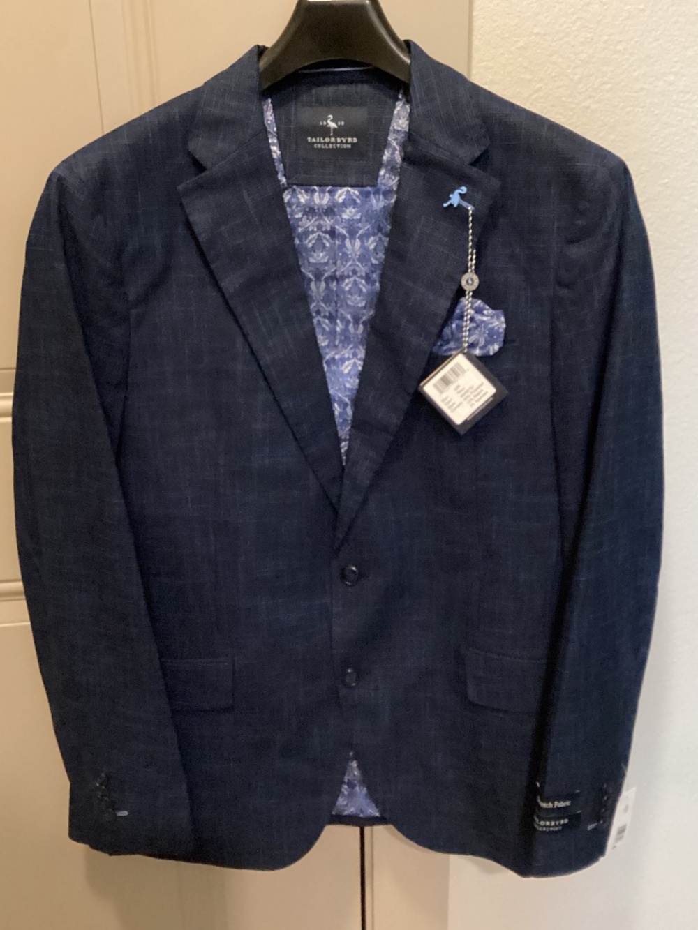 TailorByrd Broken Check Sport Coat 42R